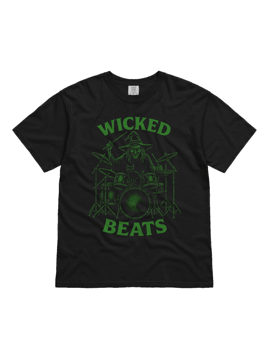 Wicked Beats - Witch playing drums product image (1)