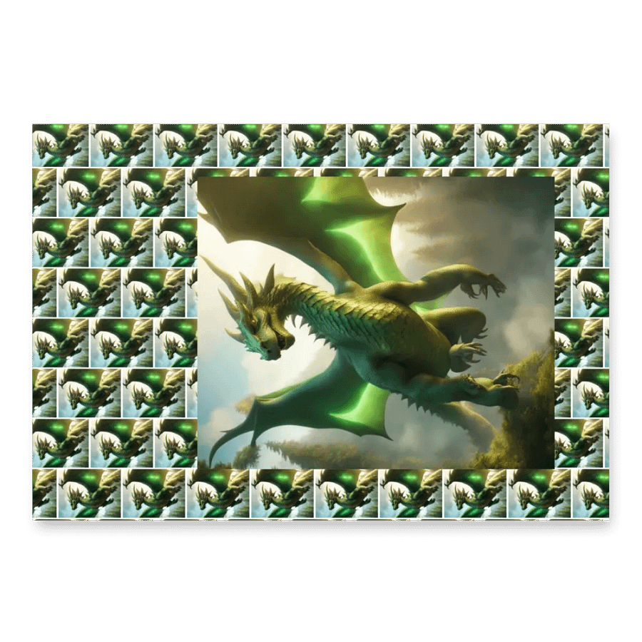 Dragon's Lair Wrapping Paper Set product image (1)