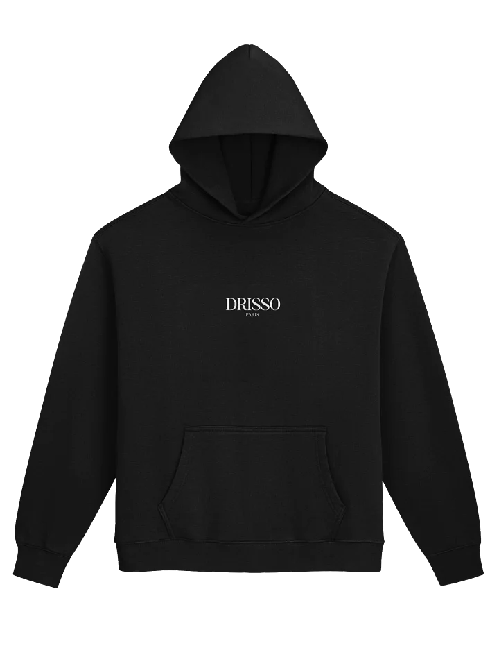 Drisso Paris™ Black AS Colour Unisex Premium Oversized Hoodie product image (1)