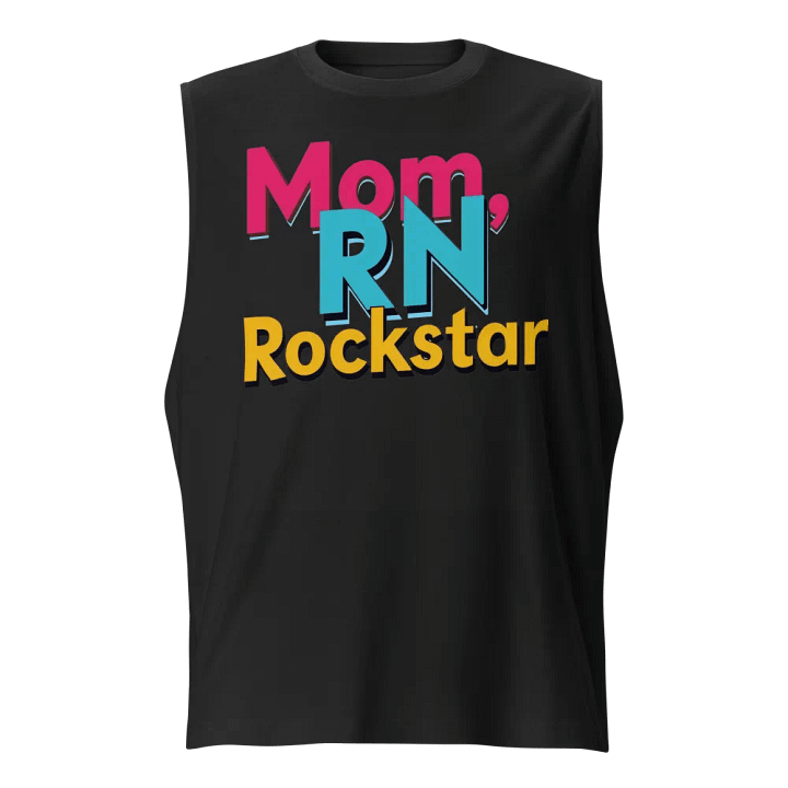 Mom, RN Rockstar Muscle Tank product image (1)