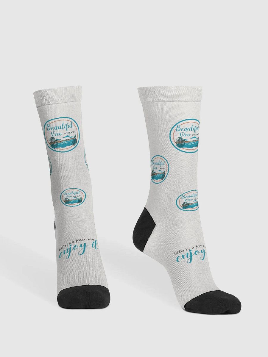 Enjoy the Journey Crew Socks product image (1)