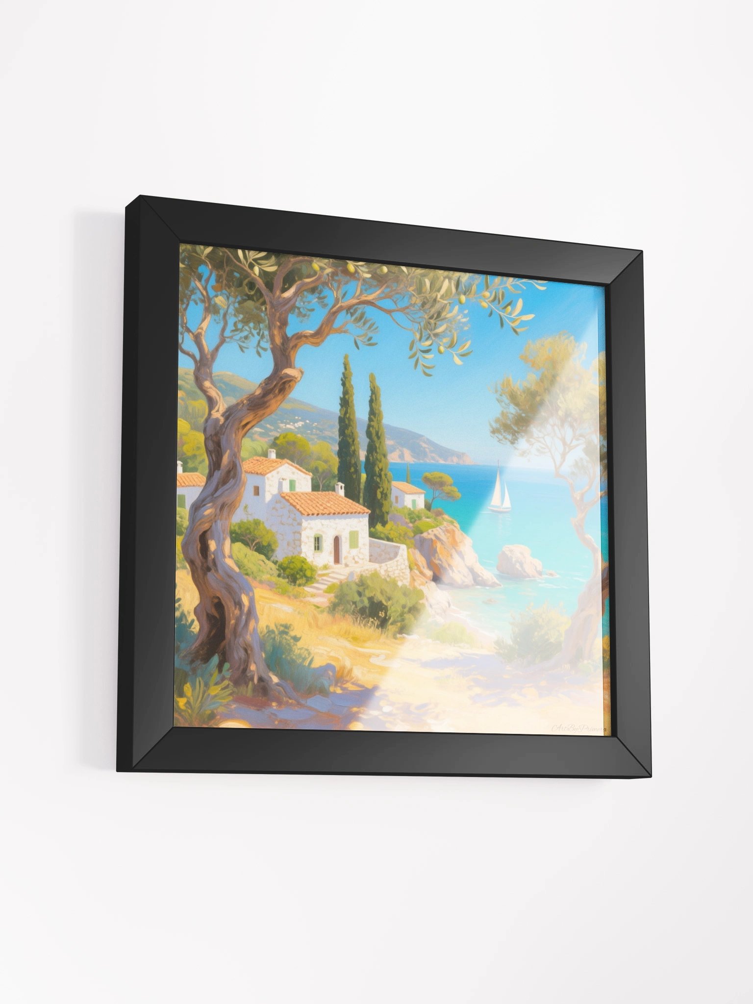 Mediterranean Serenity Framed Poster product image (3)
