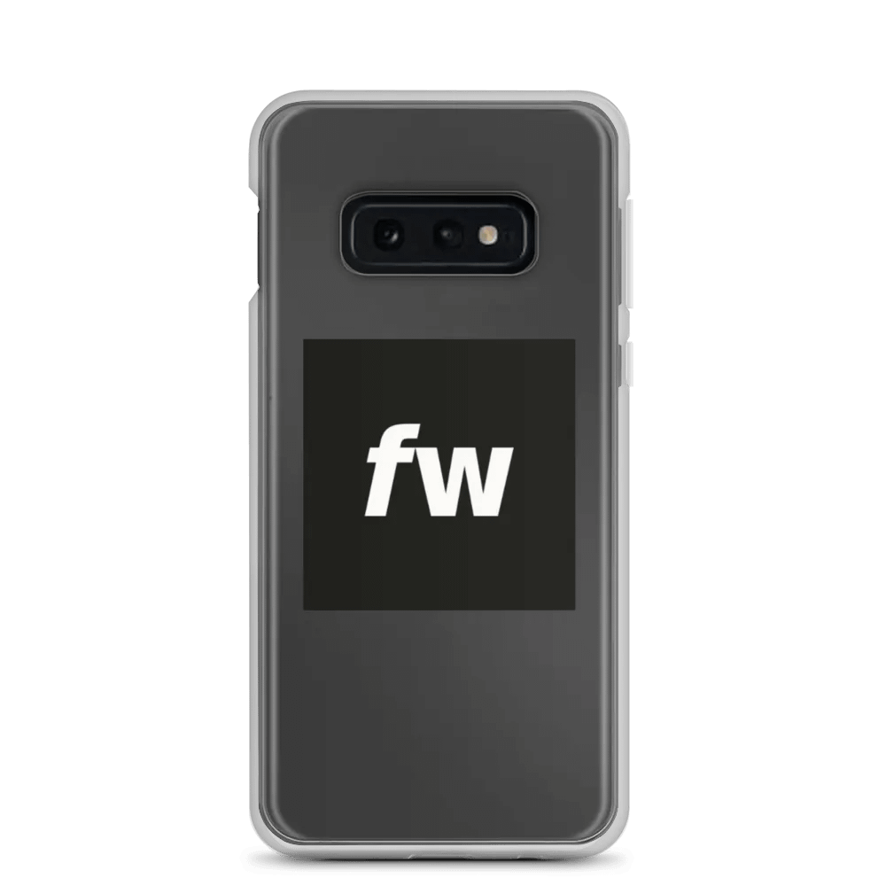 FW Bold White Letters Samsung® Case product image (3)