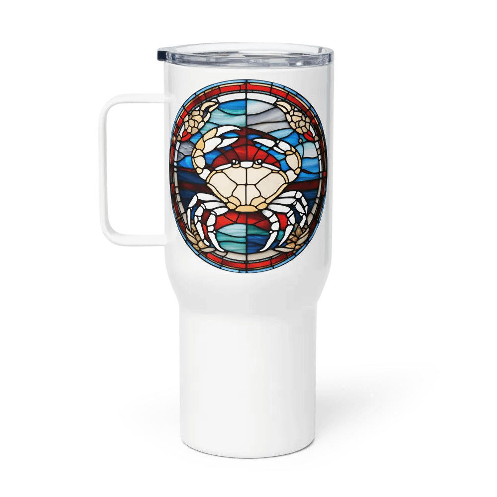 Spiritual™ Cancer - Unique Travel Mug Design product image (1)