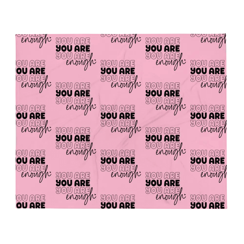 You Are Enough Blanket product image (2)