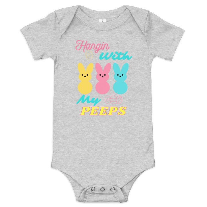 Hangin With My Peeps Baby Onesie product image (3)