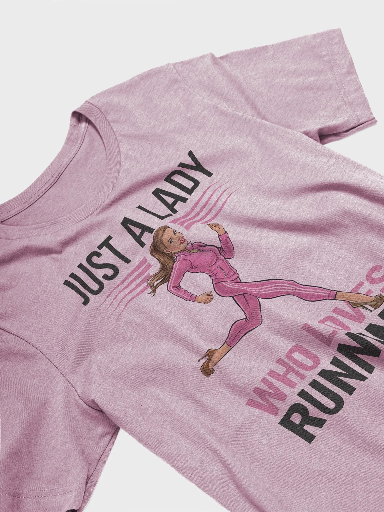 Just a Lady Running Tee product image (2)