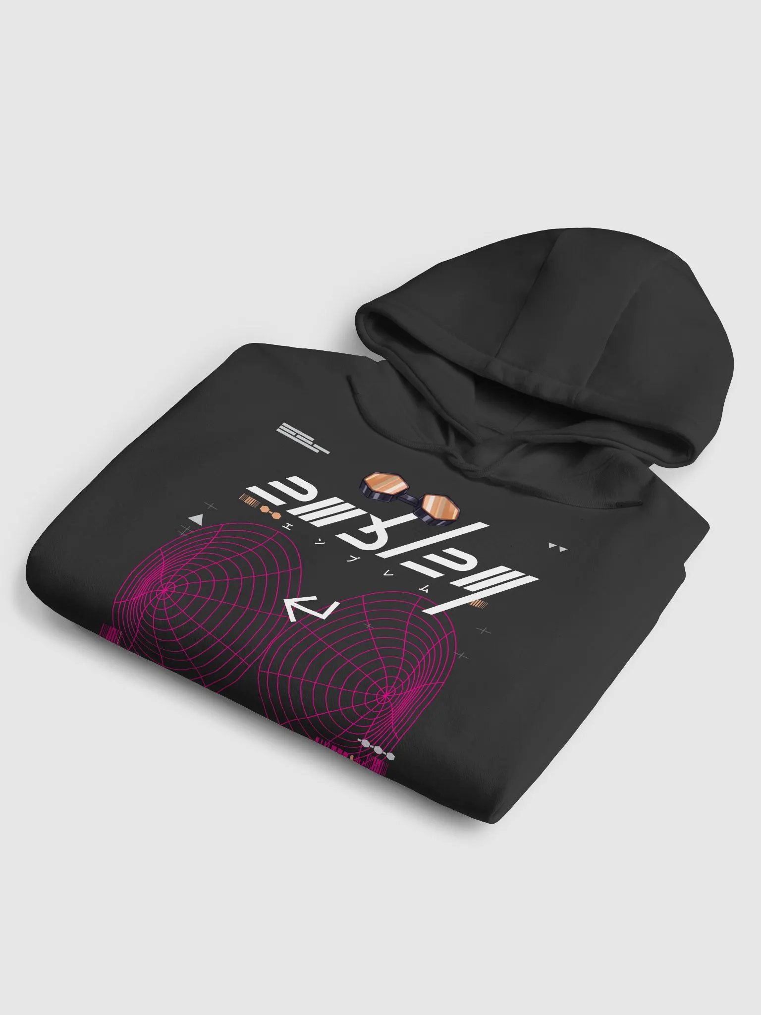 Emblem 2D Vector Front Hoodie product image (5)