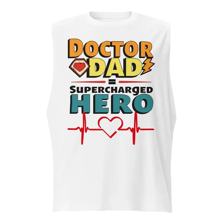 Supercharged Doctor Dad Muscle Tank product image (1)