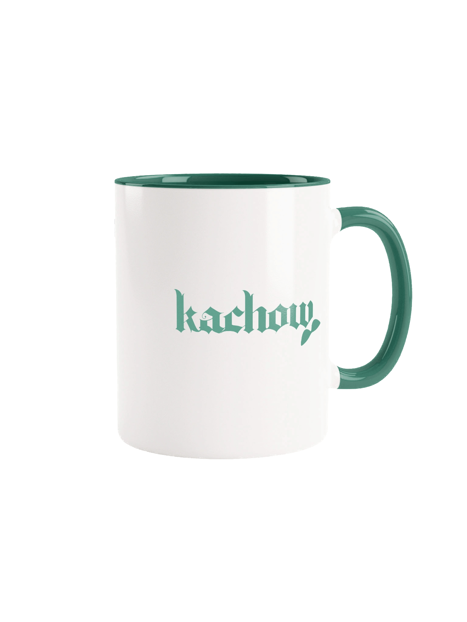 Kachow Transcripts Green Ceramic Mug product image (3)