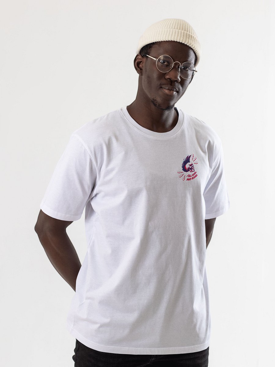 FULL SEND - NO END White Tee product image (2)