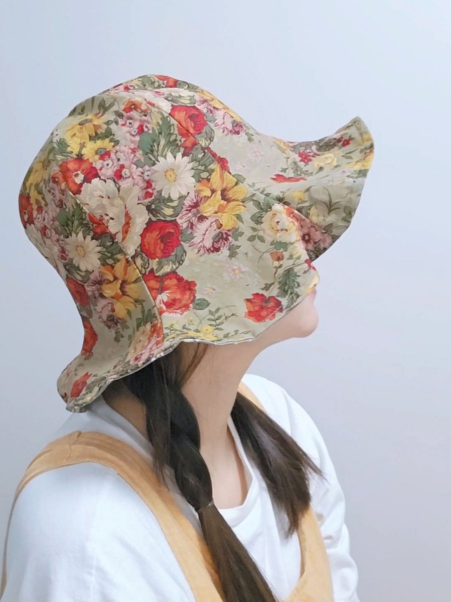 [PDF] Tulip Hat full size download print file product image (4)