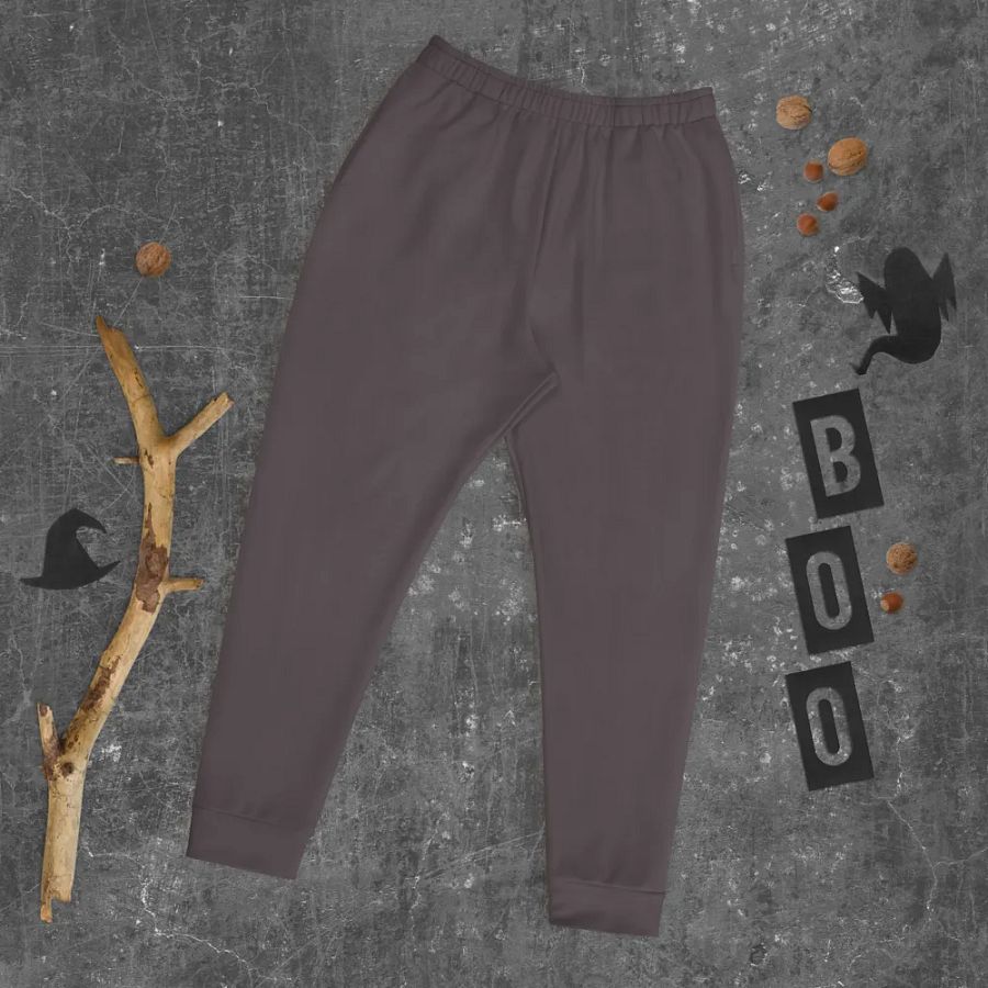 Plain Dark Brown True Summer Recycled Polyester Premium Men's Joggers by Treasure Pie product image (9)