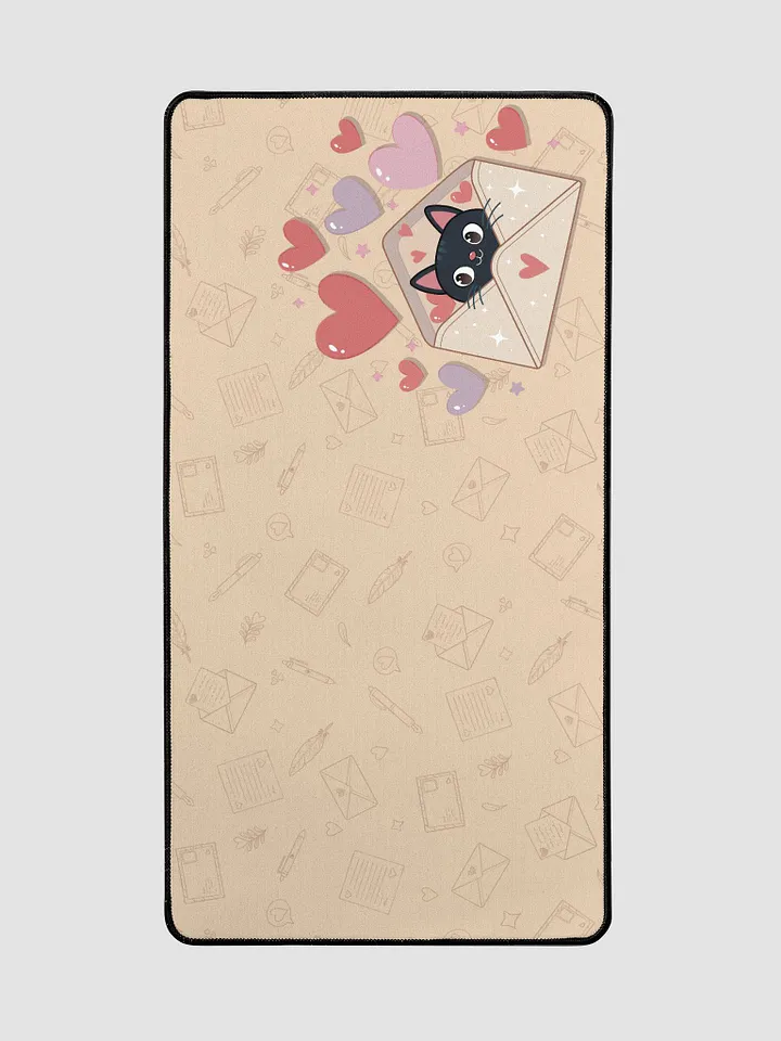 Feline Valentine Envelope - desk mat product image (2)