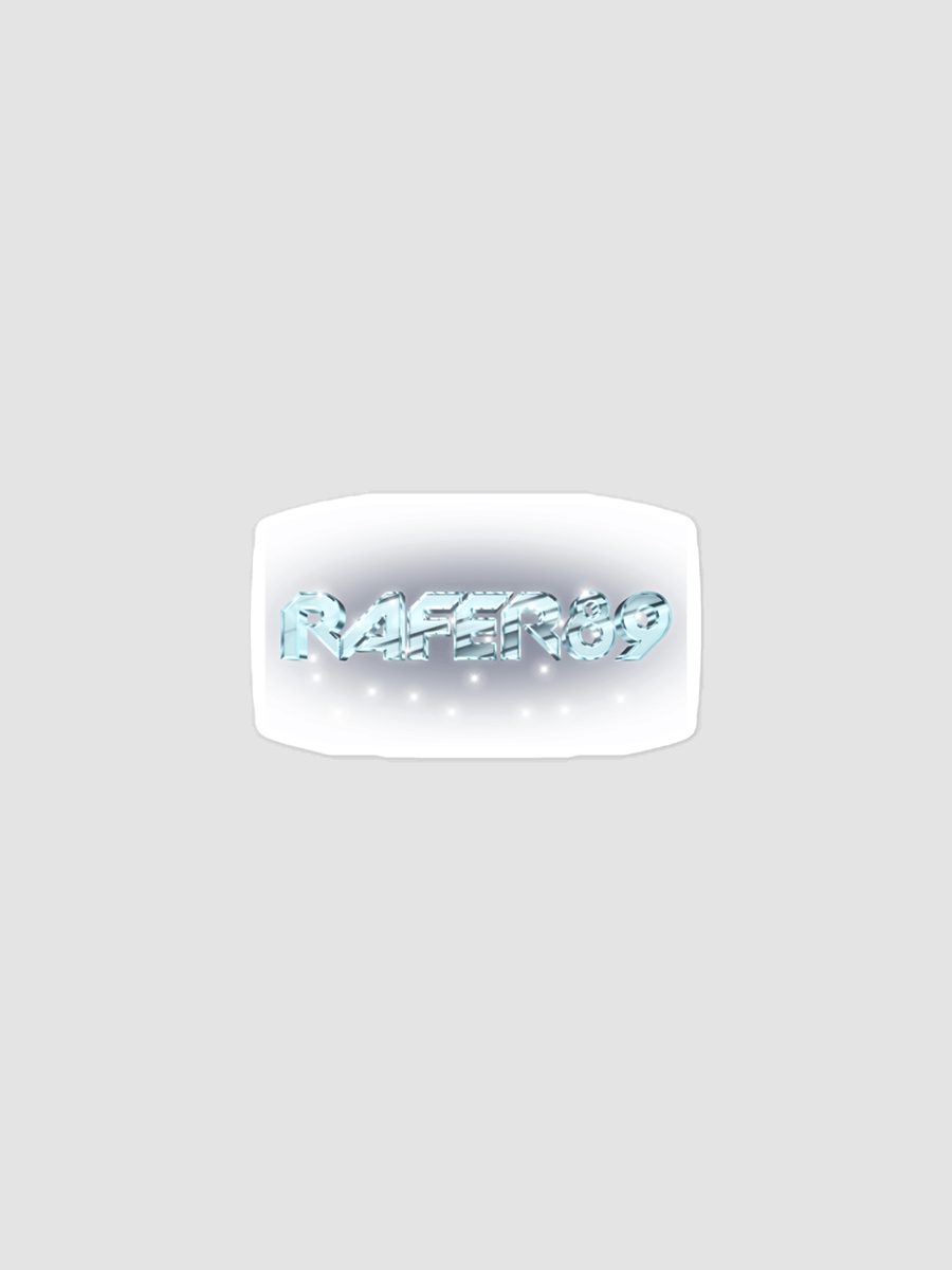 Glass Rafer89 cut sticker product image (1)