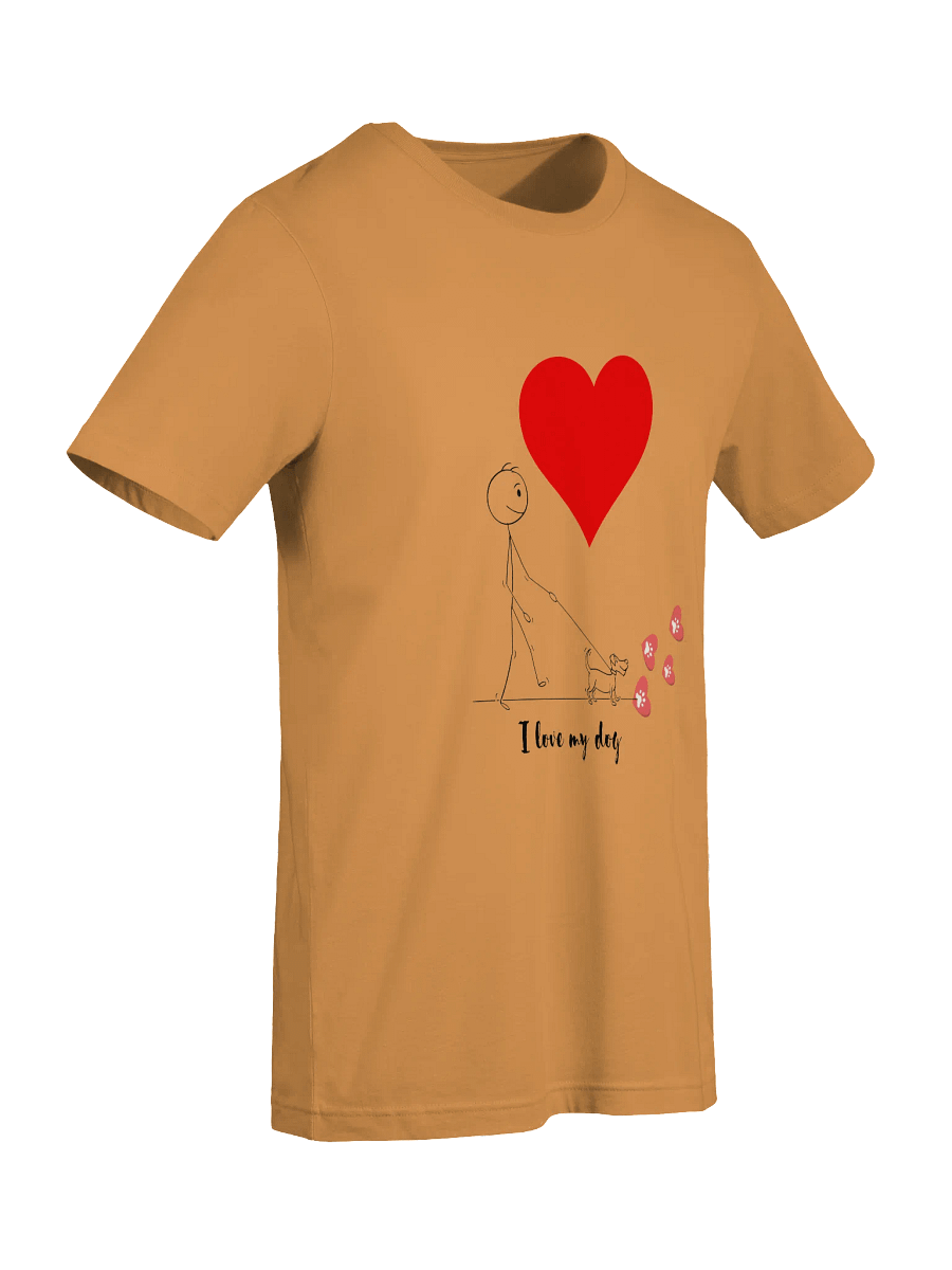 I Love My Dog Supersoft T-Shirt product image (68)