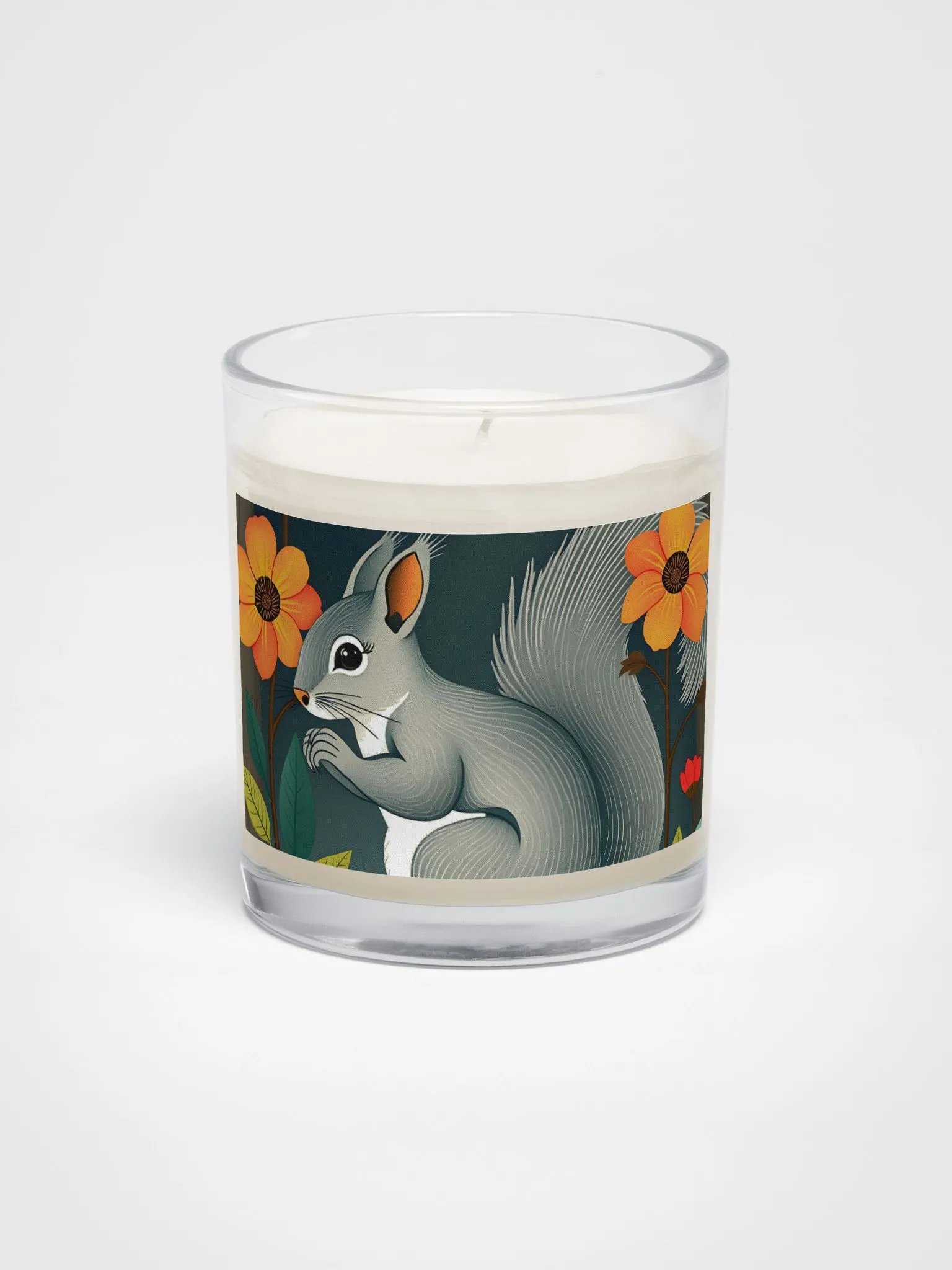 Whimsical Squirrel Soy Wax Candle product image (1)