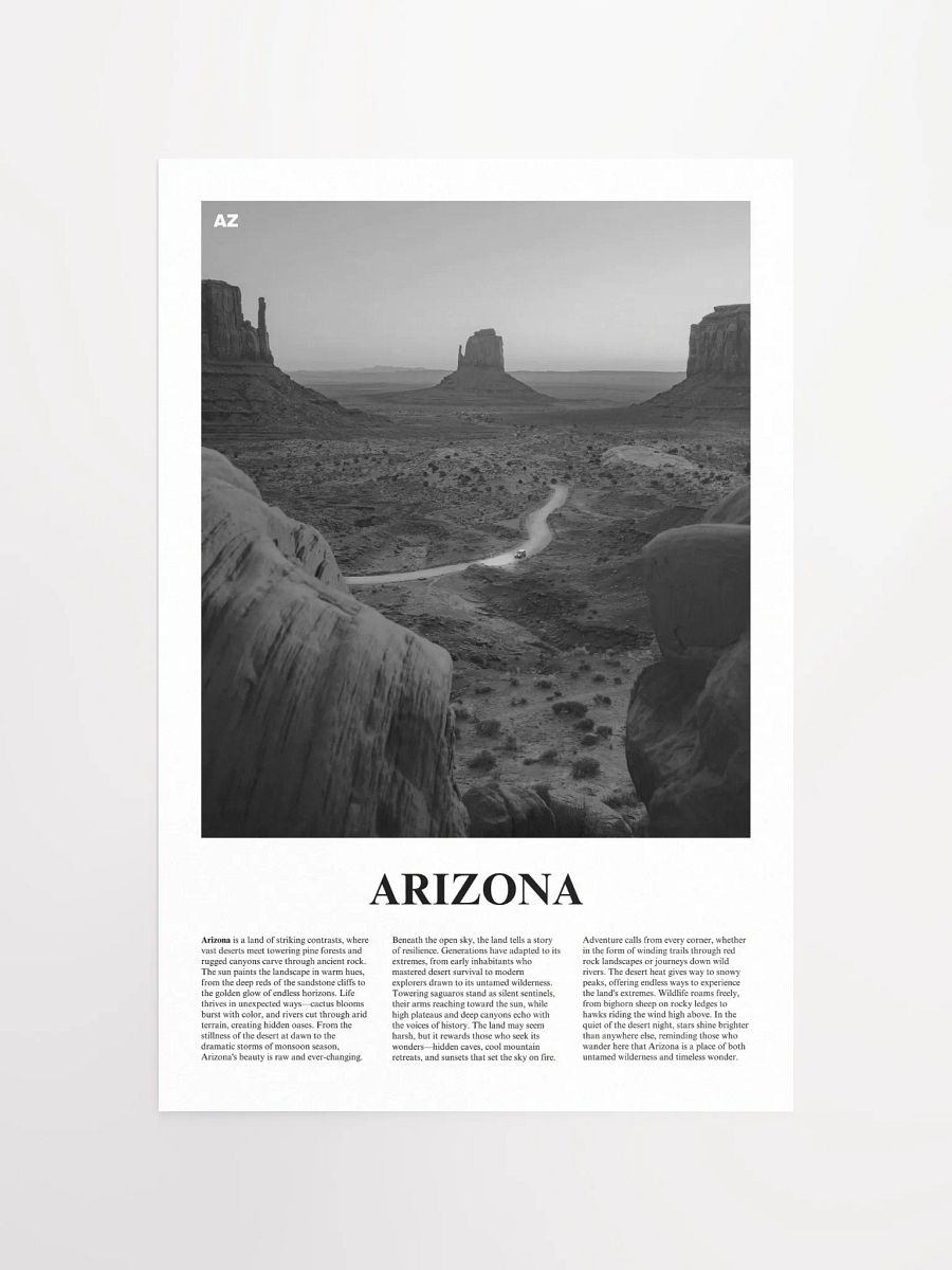 Arizona 02 Newspaper Poster product image (5)