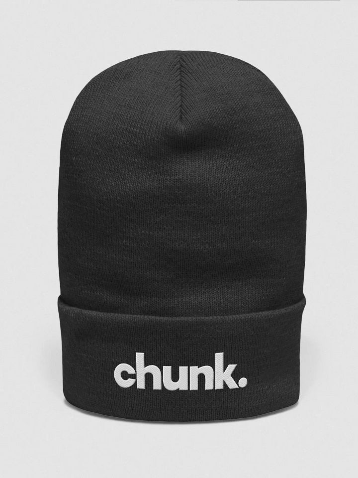 chunk. embroidered beanie product image (2)