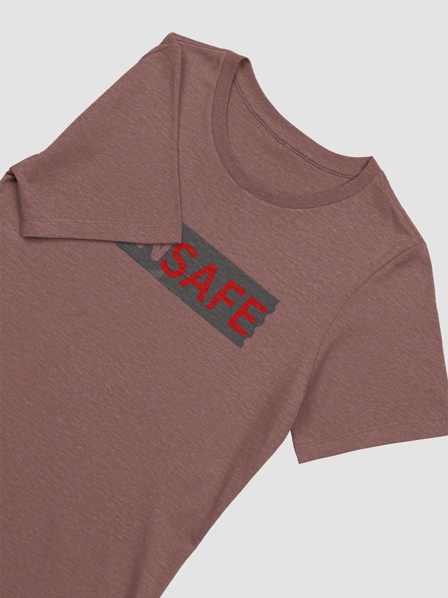 Women's Supersoft Relaxed-fit T-Shirt Un Safe Lettering product image (7)