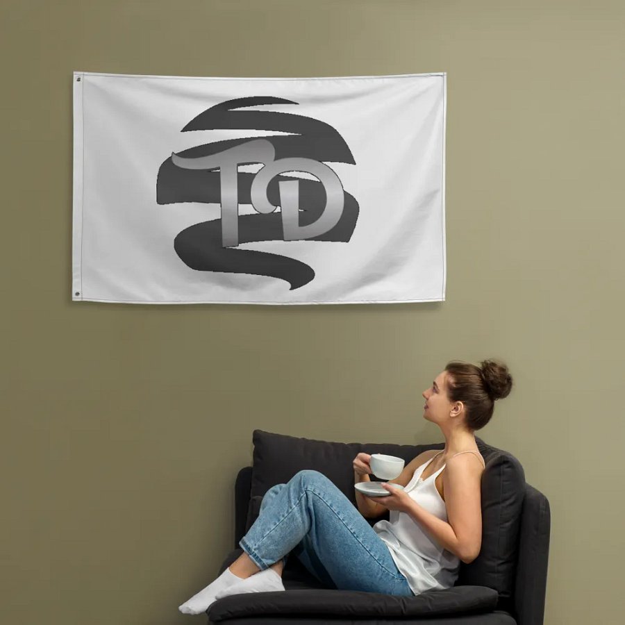 Drapeau imprimé TD product image (12)