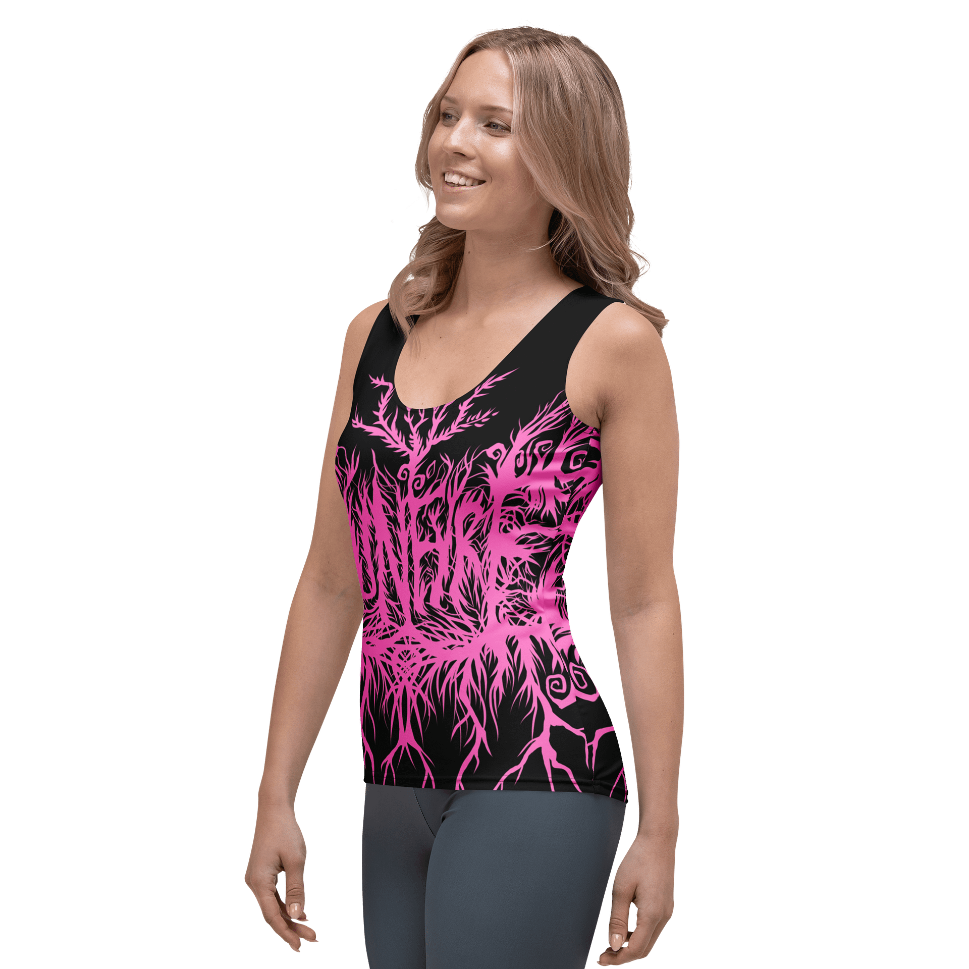 Sunfyre Pink Metal Logo All Over Tank product image (3)