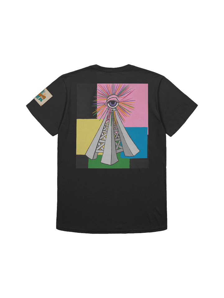 Unisex PWR Radio Tower/Radiating Eye T Shirt product image (2)
