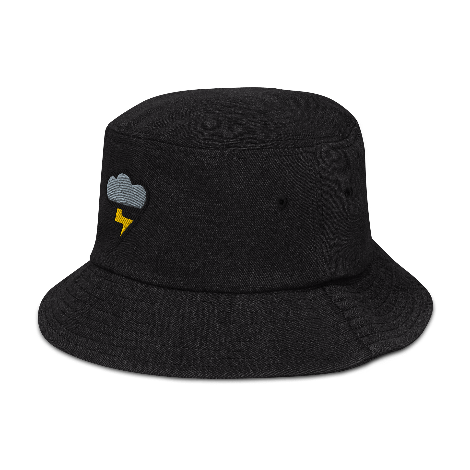 Electric Storm Denim Bucket Hat product image (4)