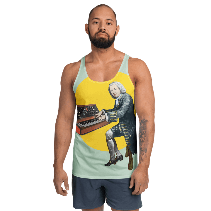 Prelude and Moogue by Frank Fonik (Minimoog tribute), classic synth Tribute, Regular fit Tank Top product image (1)