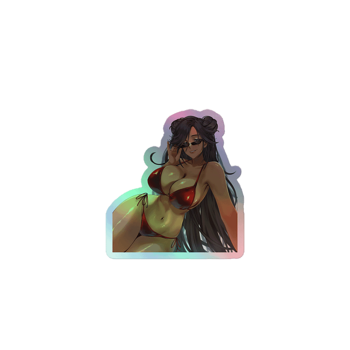 Beach Babe Holographic Sticker Set product image (1)