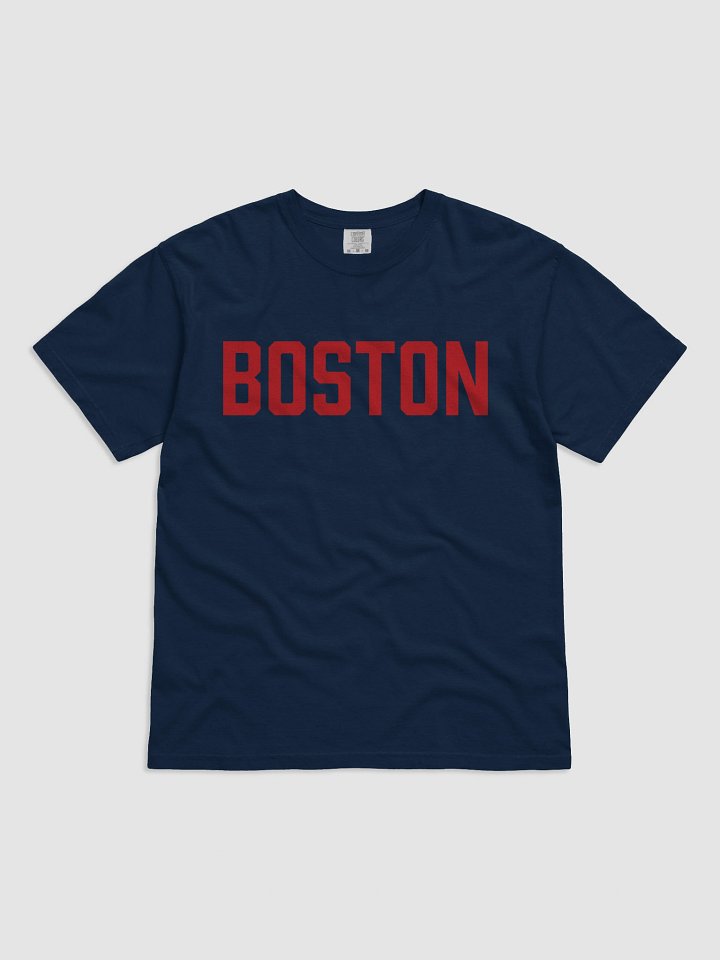 Classic Boston Tee – Navy Edition product image (1)