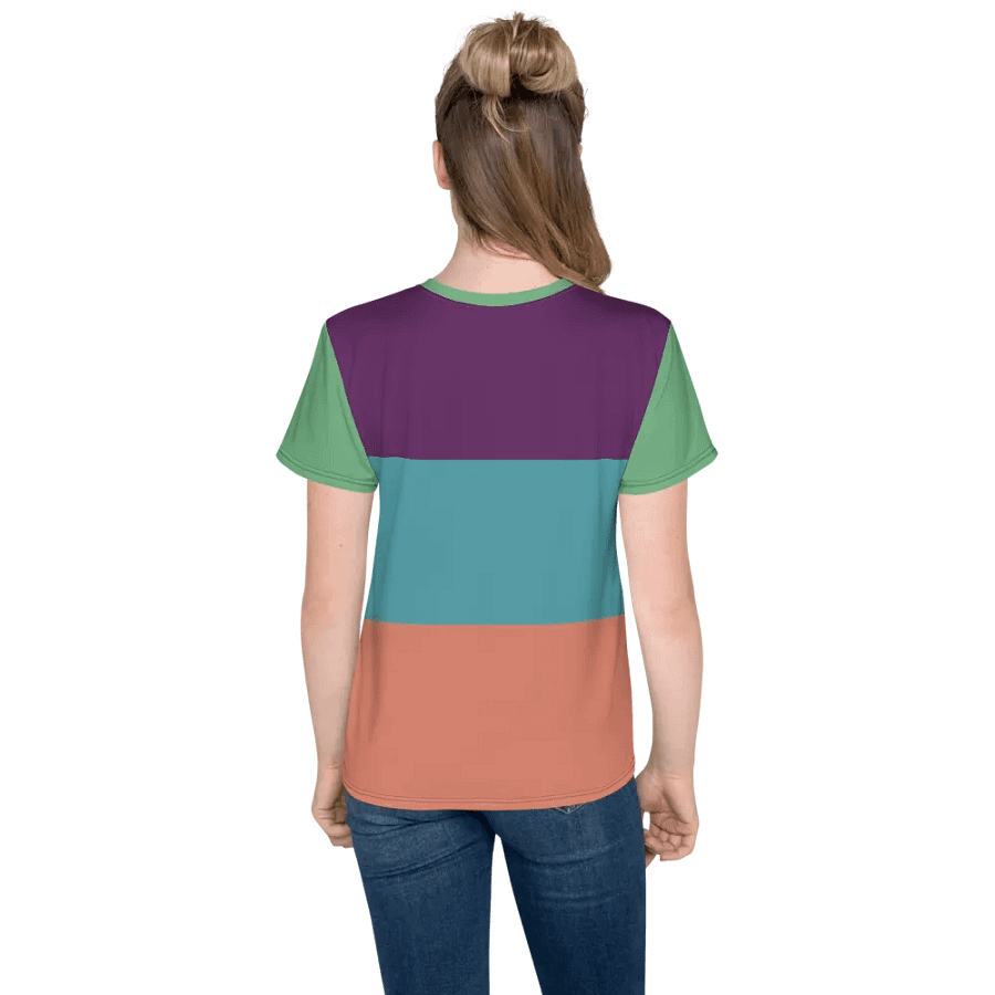 Cool Multicolor Youth Crew Neck Tee product image (7)