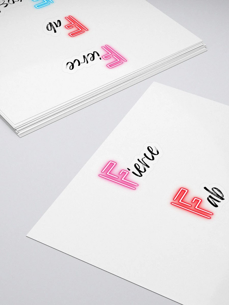 Fierce Fab Ferosh - Sticker product image (12)