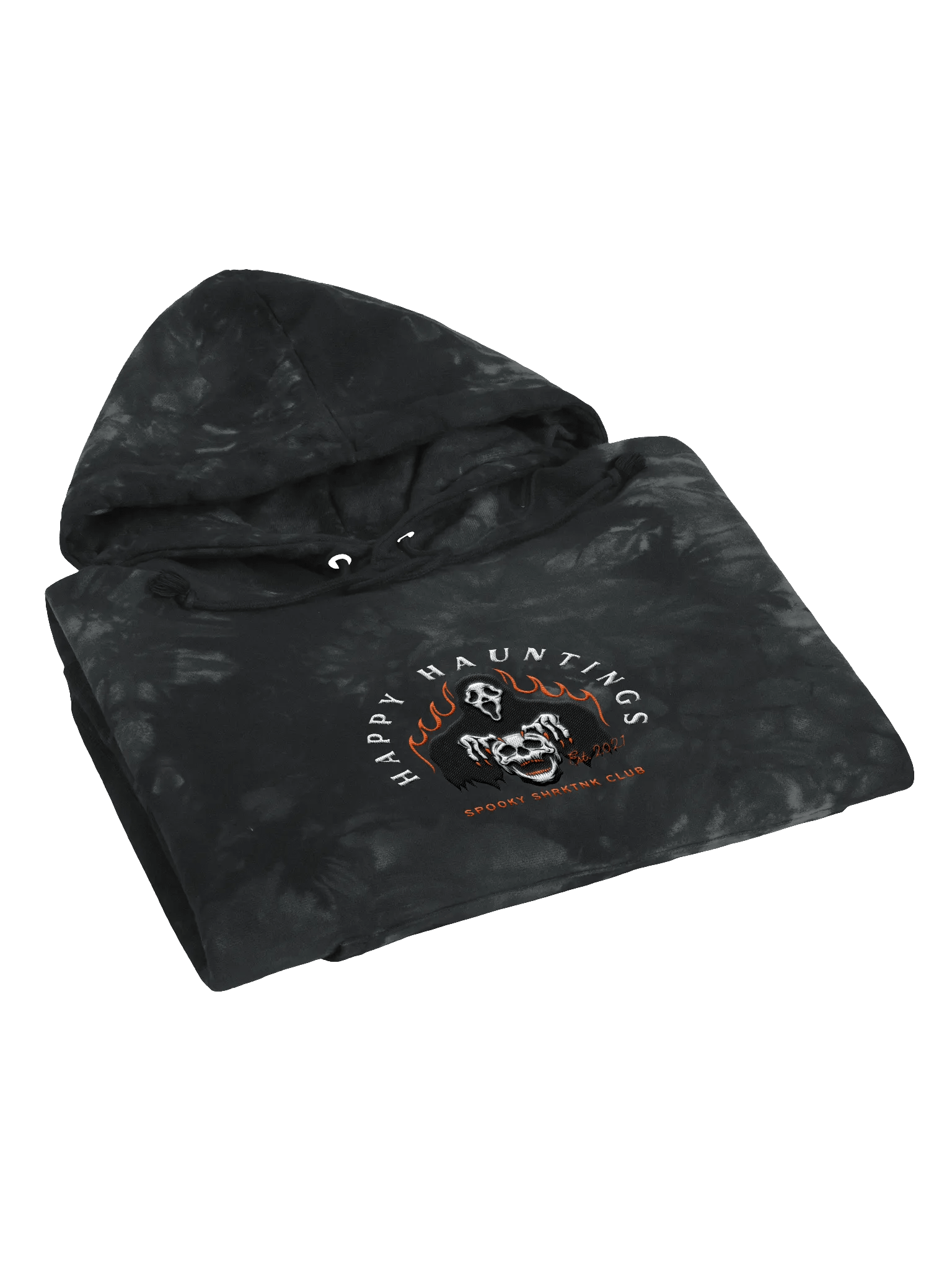 Spooky SHRKTNK Club Tie-Dye Hoodie product image (3)