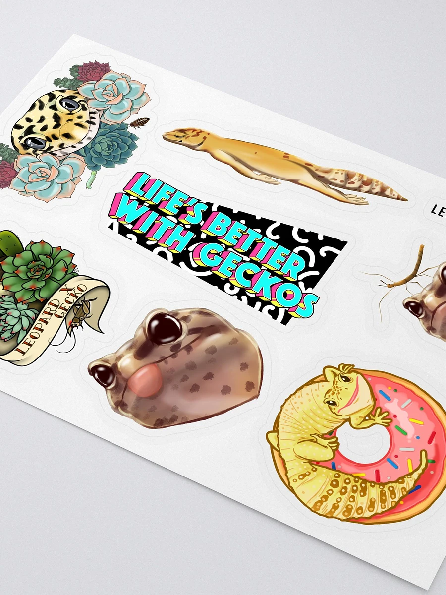 Leopard Gecko Sticker Sheet product image (3)