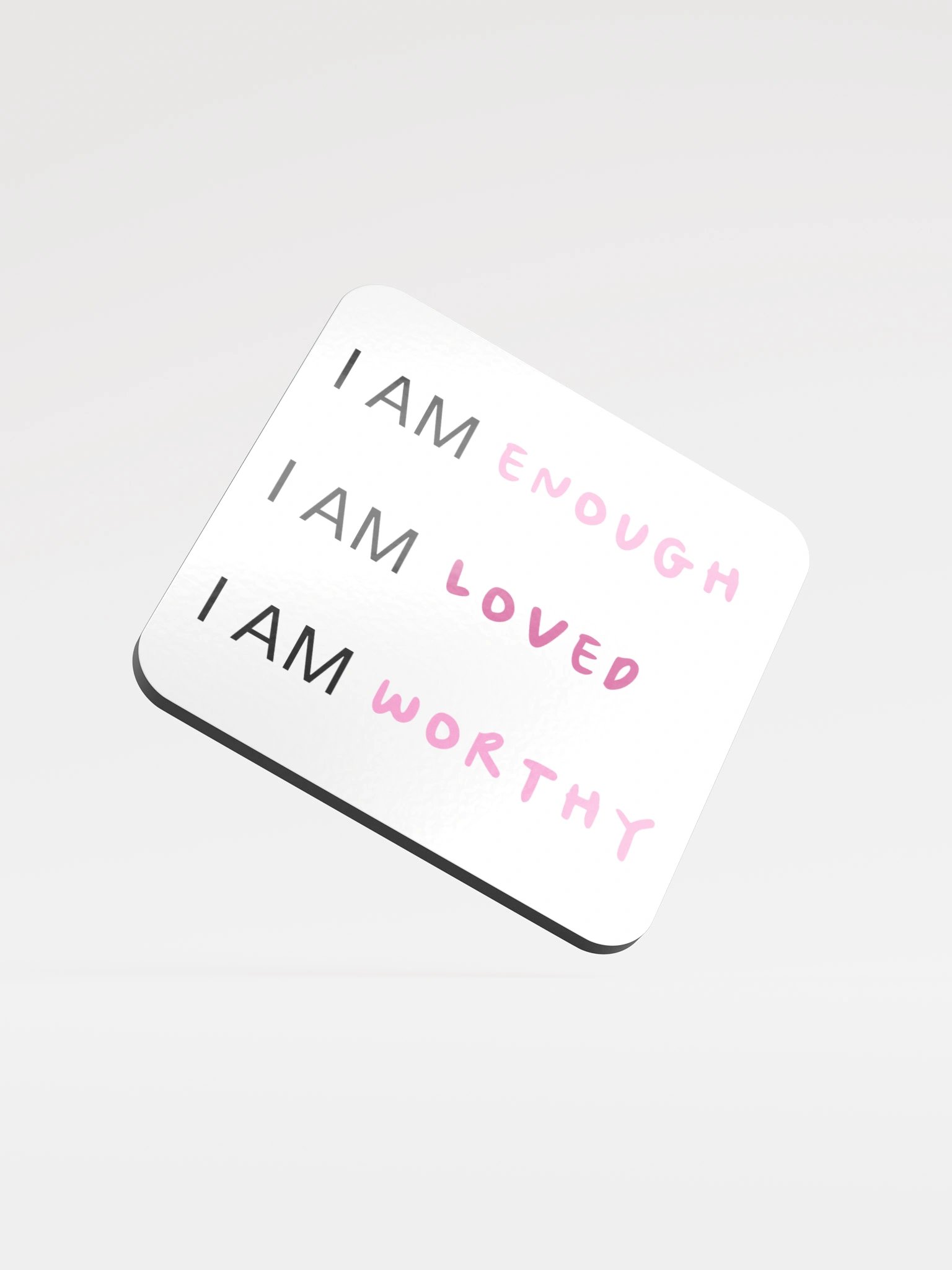 I am loved coaster product image (1)