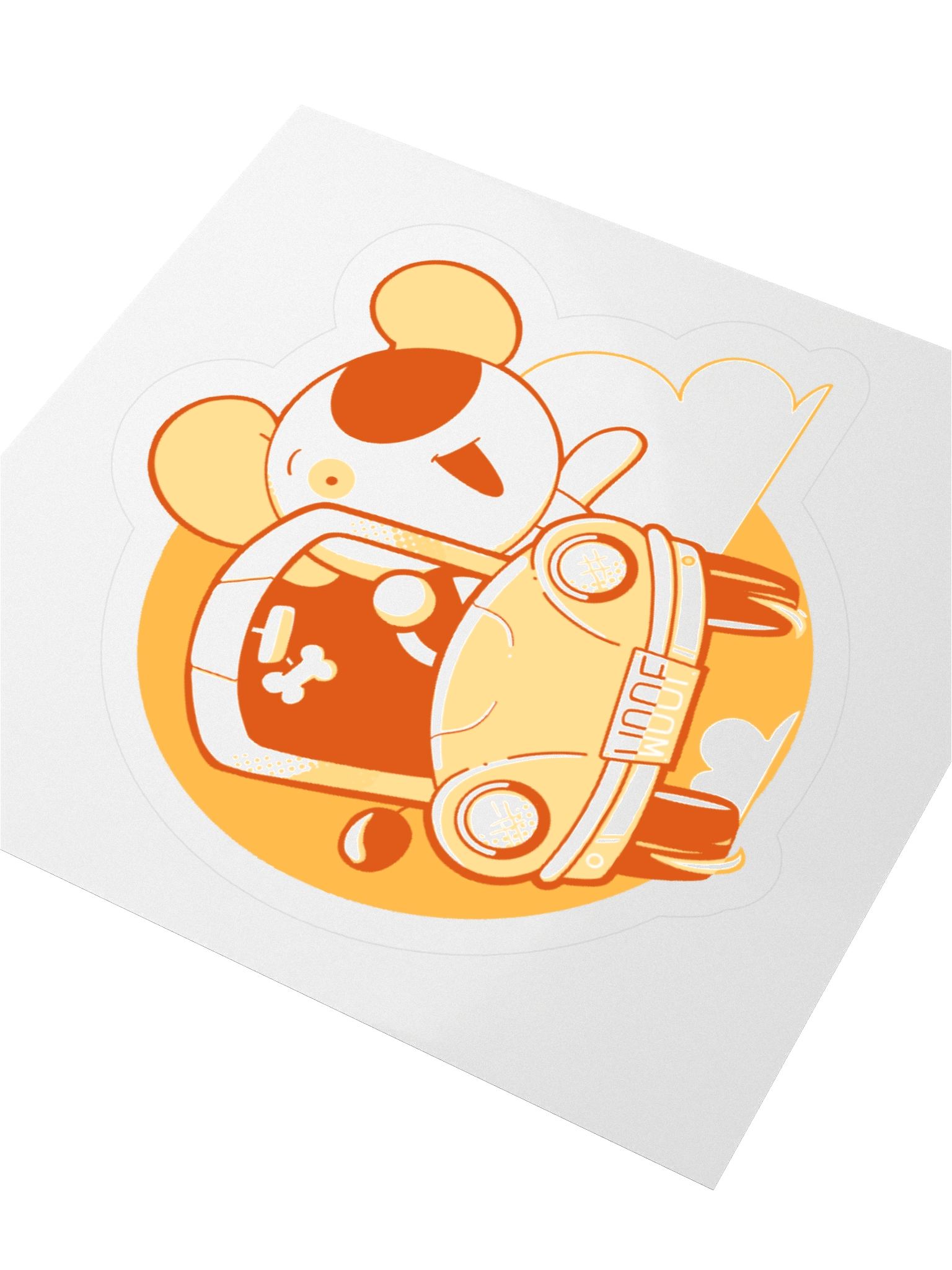 Dog Racer Sticker product image (3)