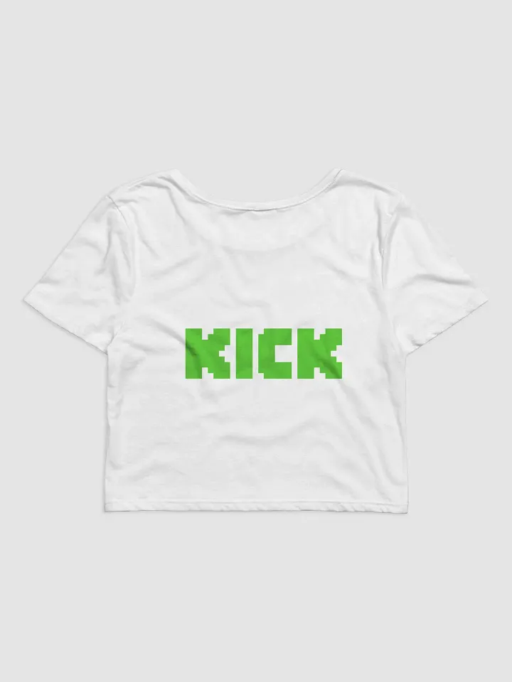 DJ SETSROCKA - Women's Crop Baby Tee - White product image (2)