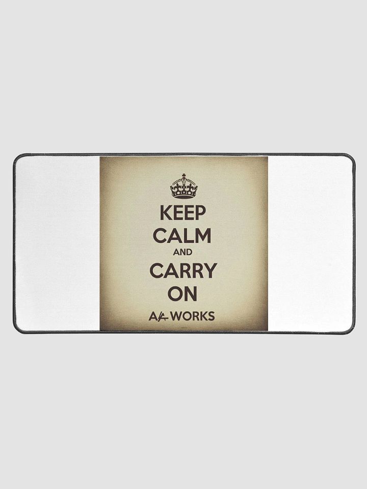 Keep Calm Deskmat product image (1)