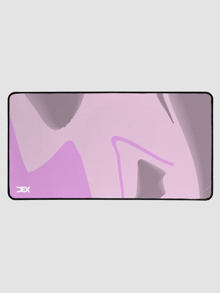 Liquid Abstract Desk Mat - "Mimi Pink" product image (3)