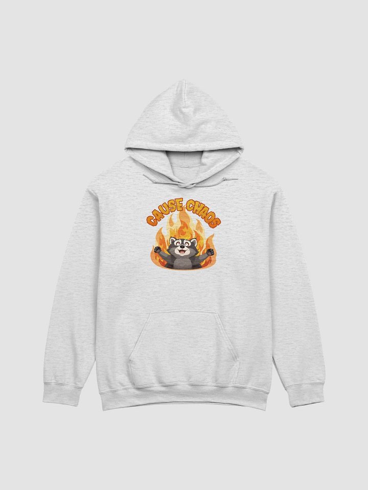 Cause Chaos Raccoon Hoodie product image (1)