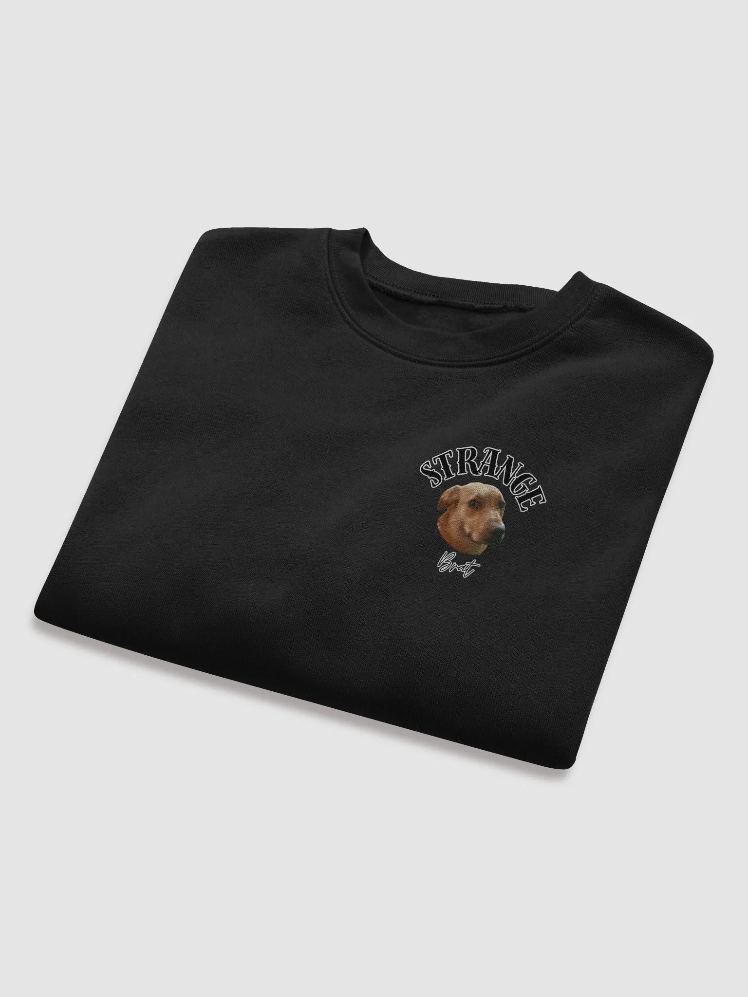 Strange Brat Crewneck Crop Top product image (38)