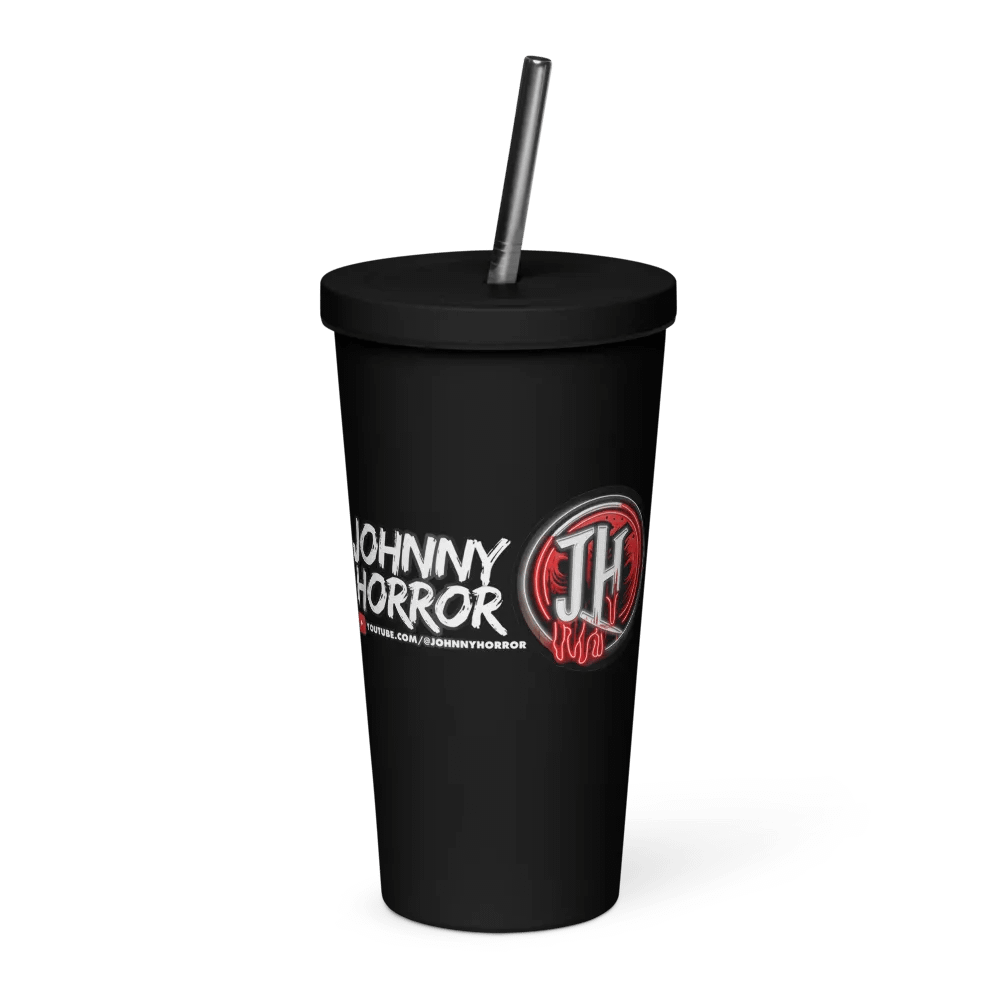 "The Works" insulated tumbler w/ straw product image (1)