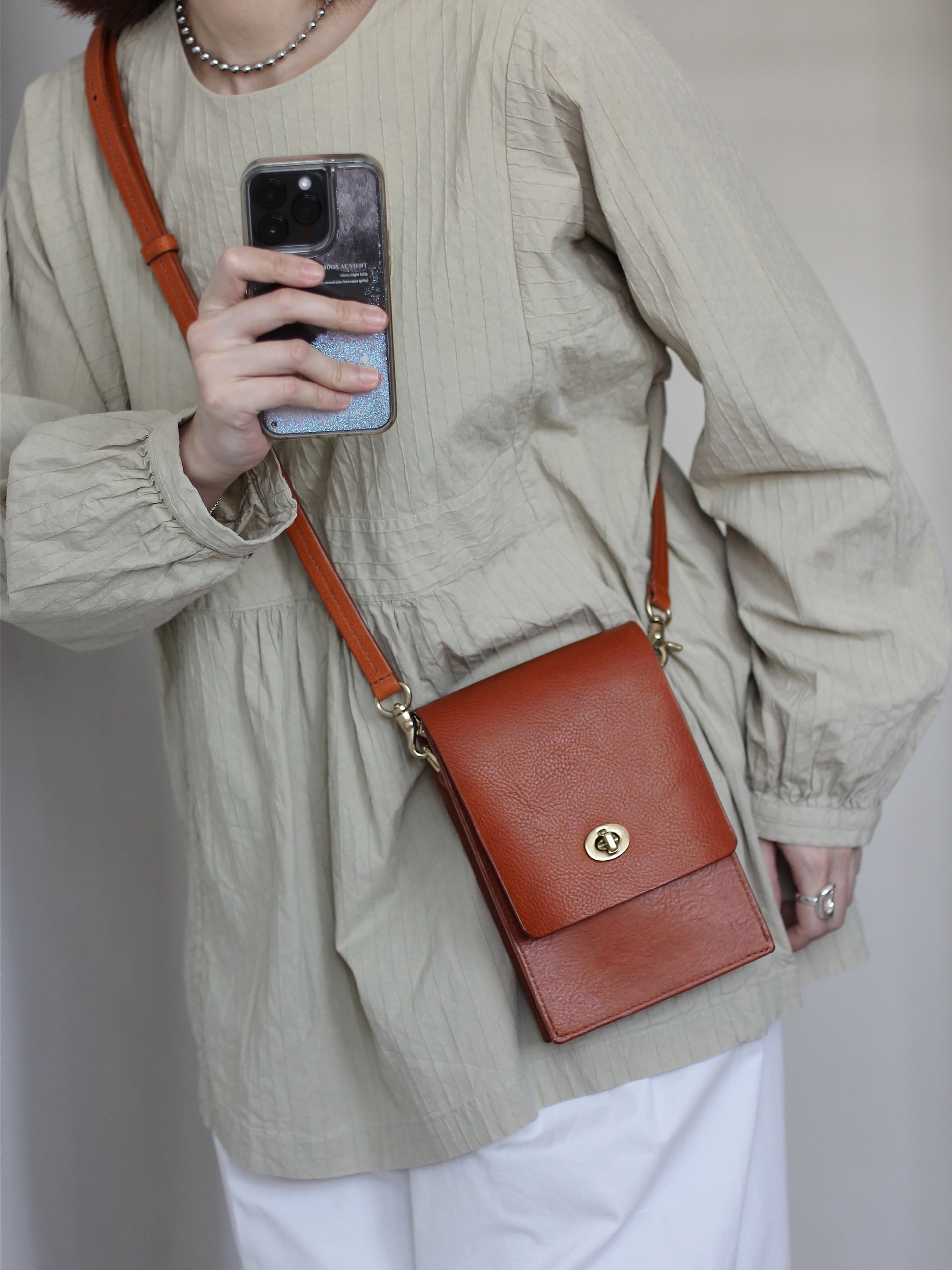 Vegetable Tanned Leather Satchel product image (3)
