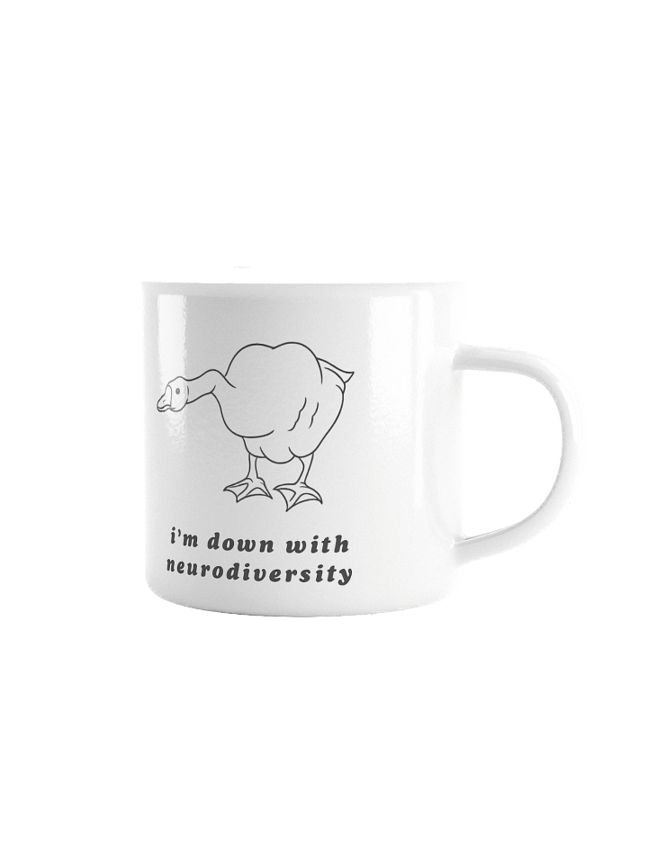Are you down with neurodiversity, and love a good enamel camping mug? product image (1)