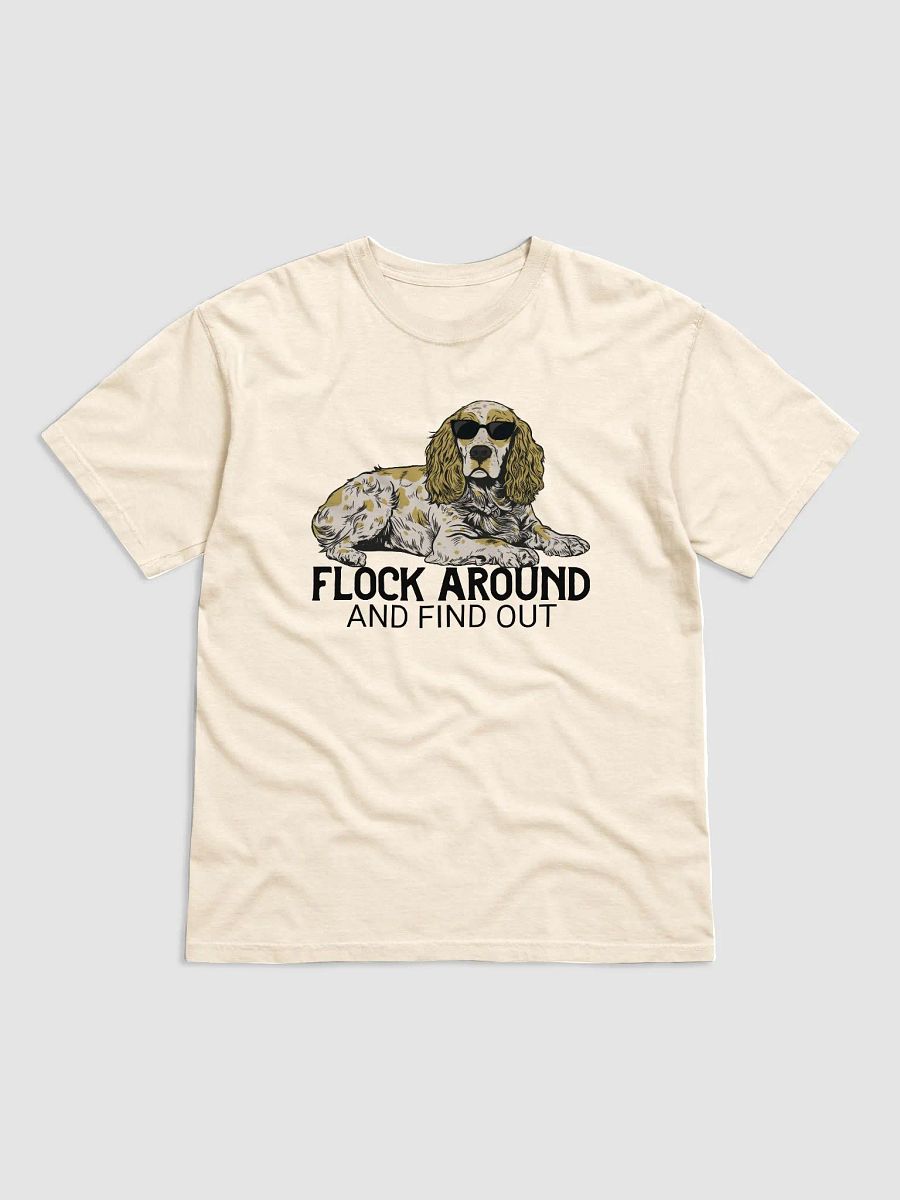 Flock Around and Find Out T-Shirt of a Cocker Spaniel(Lemon Roan) | Funny T-Shirt for Hunting Dog Paw-rents product image (28)