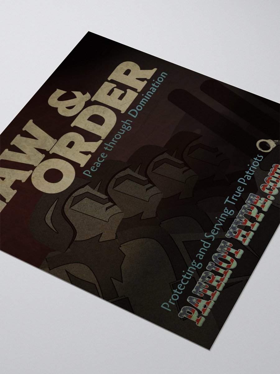Sticker: Patriot Hype - Law & Order product image (3)