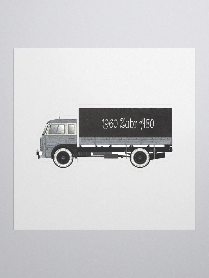 Vintage Truck 1960 Žubr A80 Sticker product image (2)