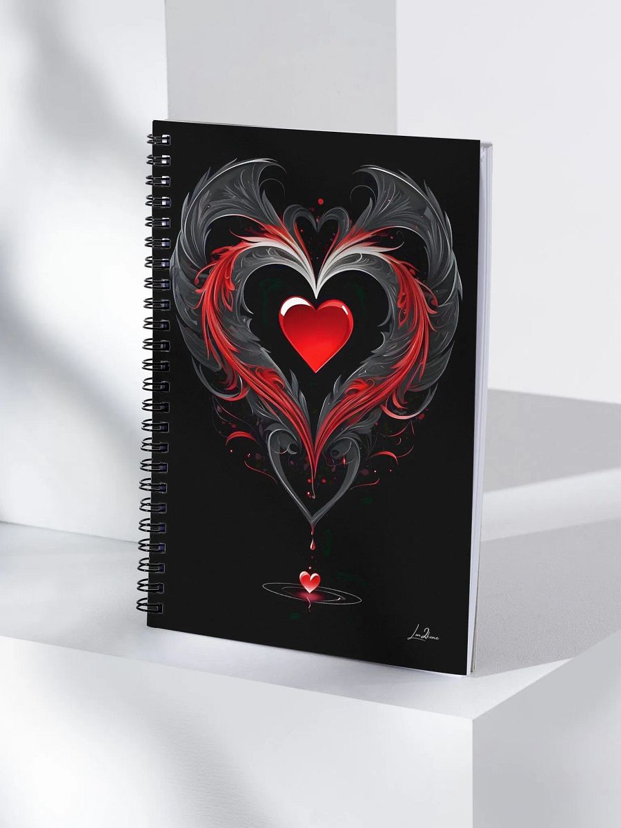 Gothic Heart - Spiral Notebook product image (4)