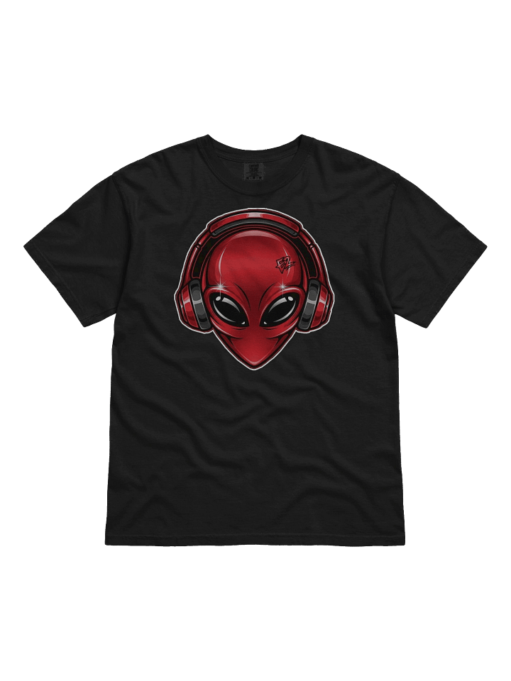 Red Metalic e² Alien Logo T-Shirt product image (1)